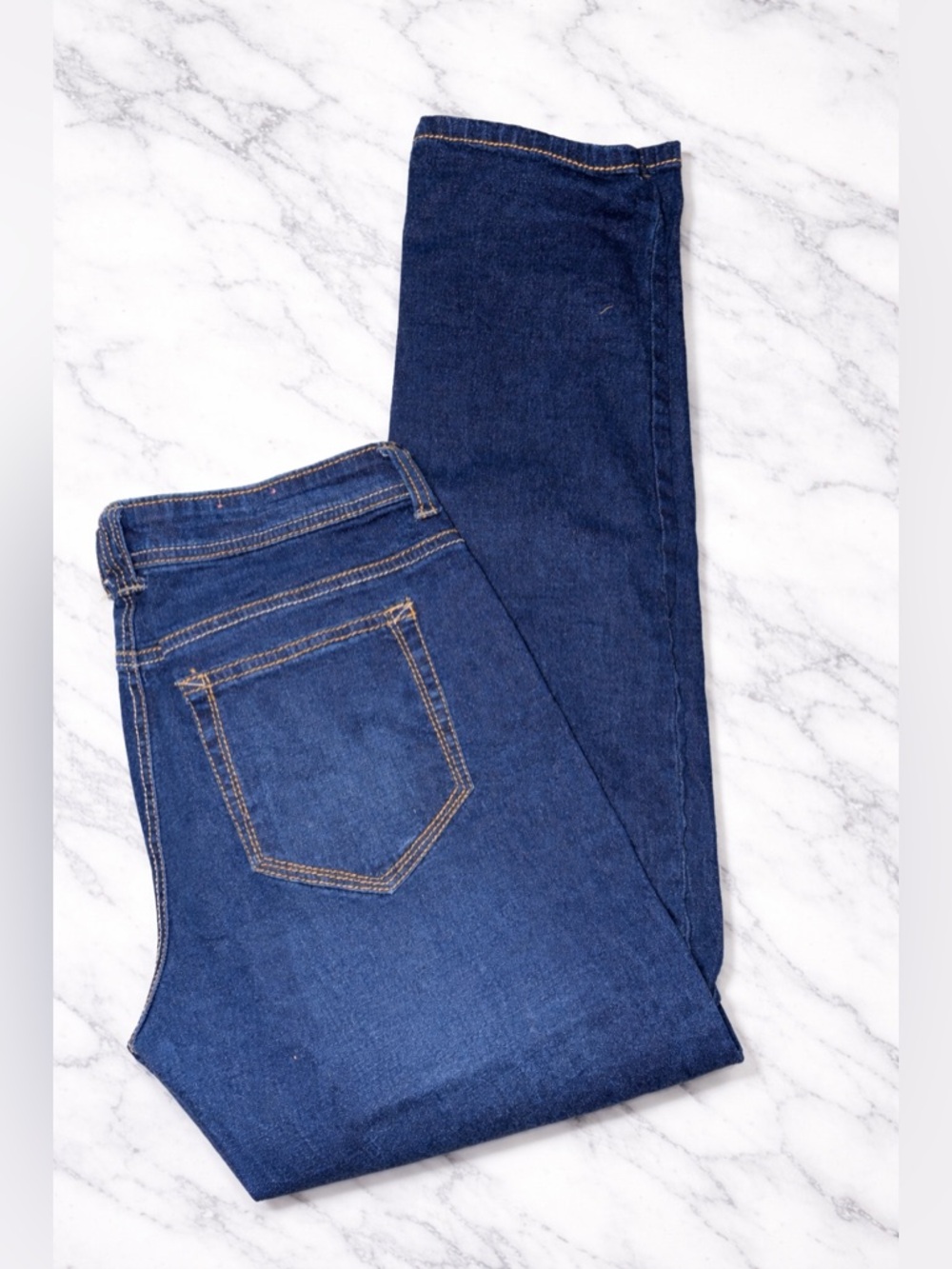 Mossimo Supply Co Skinny Jeans Size 15 Dark Wash Stretch Denim High Rise